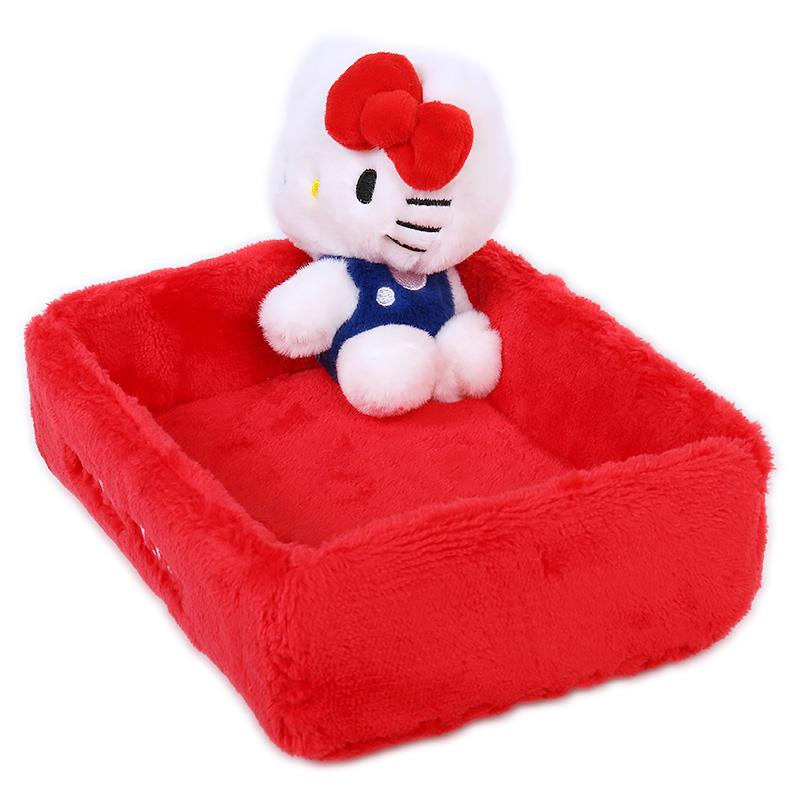 Sanrio | Sanrio Characters Accessory Box with Mascot - Square Shape Hello Kitty