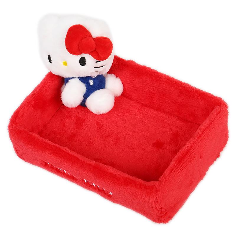 Sanrio | Sanrio Characters Accessory Box with Mascot - Square Shape Hello Kitty