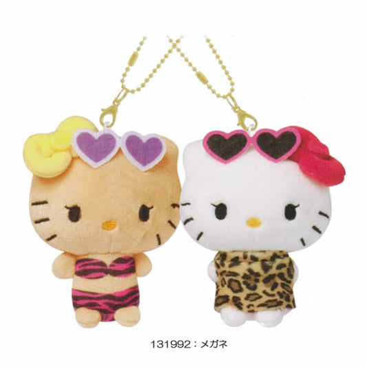 Sanrio | Hello Kitty Niko Nui Magnet Mascot Keychain - Kitty & Mimi (F) 131992