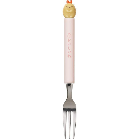 San-X | Sumikko Gurashi Fork with Mascot Ebi Furai's Tail KA11503