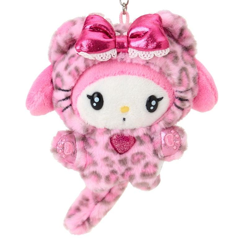 Sanrio | Sanrio Leopard Gal Cat Design Series Mascot Plush Keychain - My Melody
