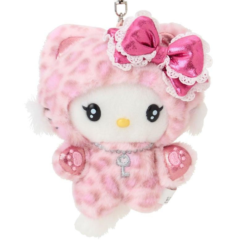 Sanrio | Sanrio Leopard Gal Cat Design Series Mascot Plush Keychain - Charmmy Kitty