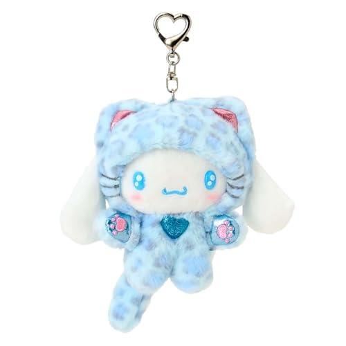 Sanrio | Sanrio Leopard Gal Cat Design Series Mascot Plush Keychain - Cinnamoroll