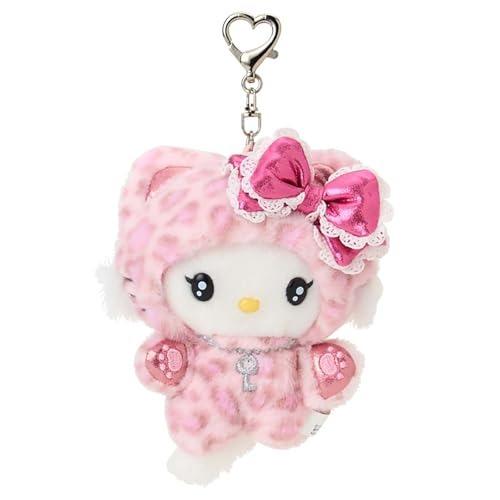 Sanrio | Sanrio Leopard Gal Cat Design Series Mascot Plush Keychain - Charmmy Kitty