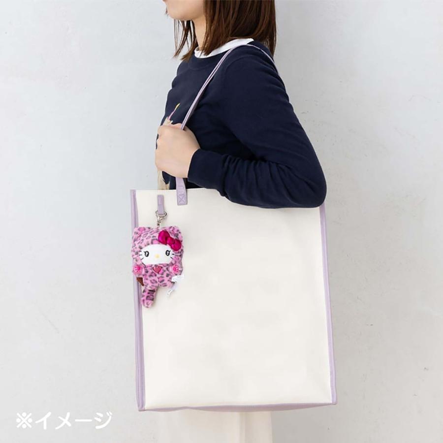 Sanrio | Sanrio Leopard Gal Cat Design Series Mascot Plush Keychain - Kuromi