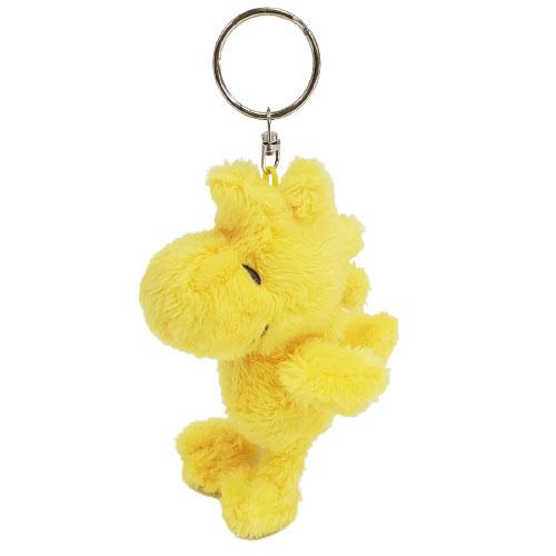 PEANUTS | Snoopy Petit Fluffy Mascot Key Ring - Woodstock 166814-22
