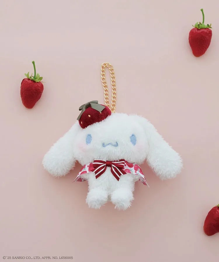 Maison de FLEUR x Sanrio Characters Strawberry News 50th Plush Toy Charm