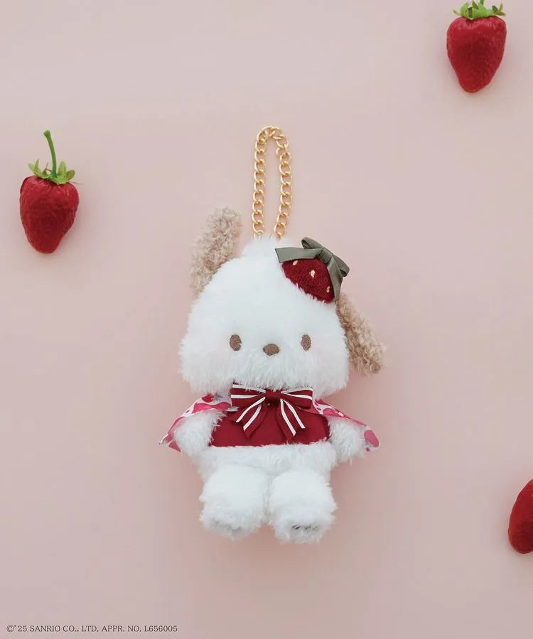 Maison de FLEUR x Sanrio Characters Strawberry News 50th Plush Toy Charm