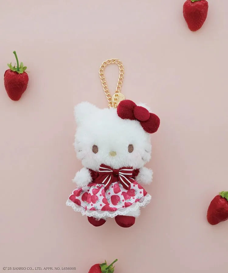 Maison de FLEUR x Sanrio Characters Strawberry News 50th Plush Toy Charm