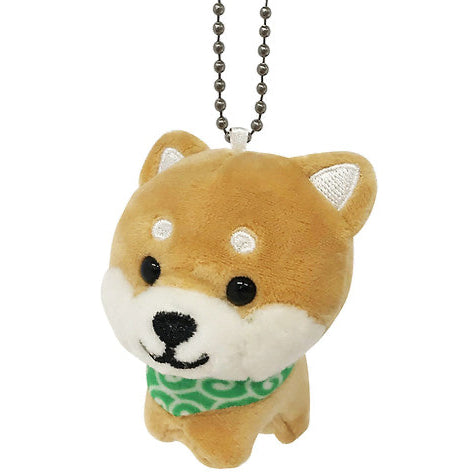 Tabisuru Mameshiba | Shiba Inu Travelling Series 1 Mascot Ball Chain - Brown Maple