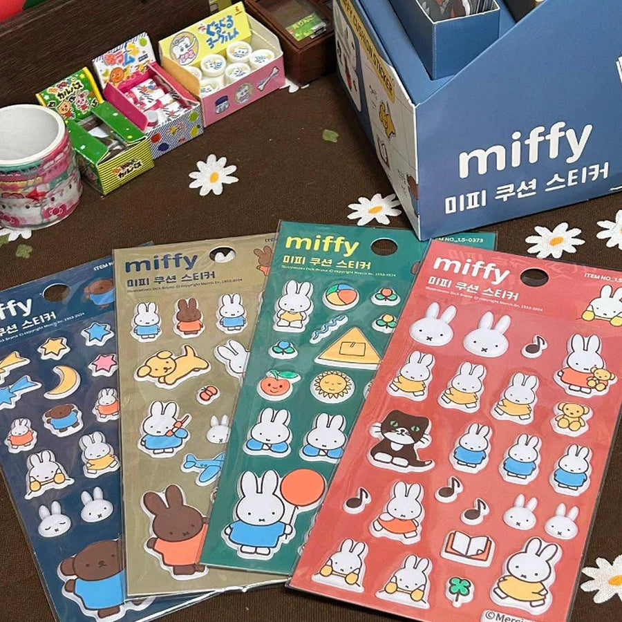 Miffy Korea | Miffy 3D Puff Stickers (4 Types)