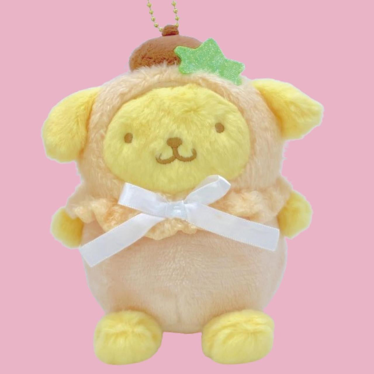 Sanrio | Pastel Fruit Cape Mascot Holder - Pompompurin