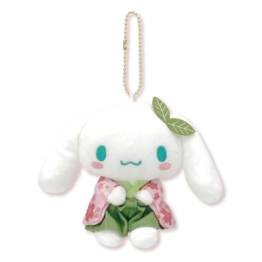 Sanrio | Sakura Matcha Kimono Design Plush Keychain - Cinnamoroll