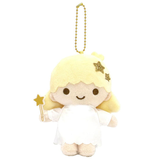 Sanrio | Little Twin Stars 70s Retro Plush Keychain - White LaLa