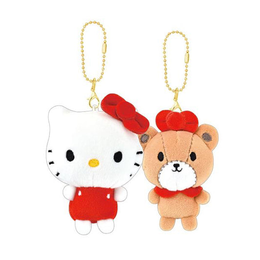 Sanrio | Niko Nui Magnet Mascot Keychain - Hello Kitty & Tiny Cham