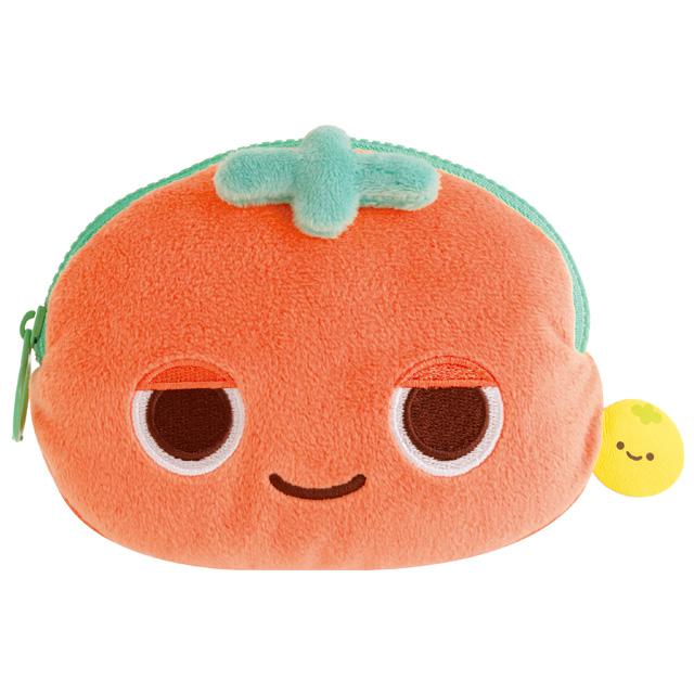 San-X | Lying Detective Tomanto Freshly Picked Plush Pouch - Tomato CA76601
