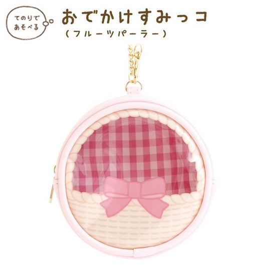 San-X | Sumikko Gurashi Fruit Parlor | Sumikko Gurashi Collection Outing Sumikko Hand-held Plush Pouch