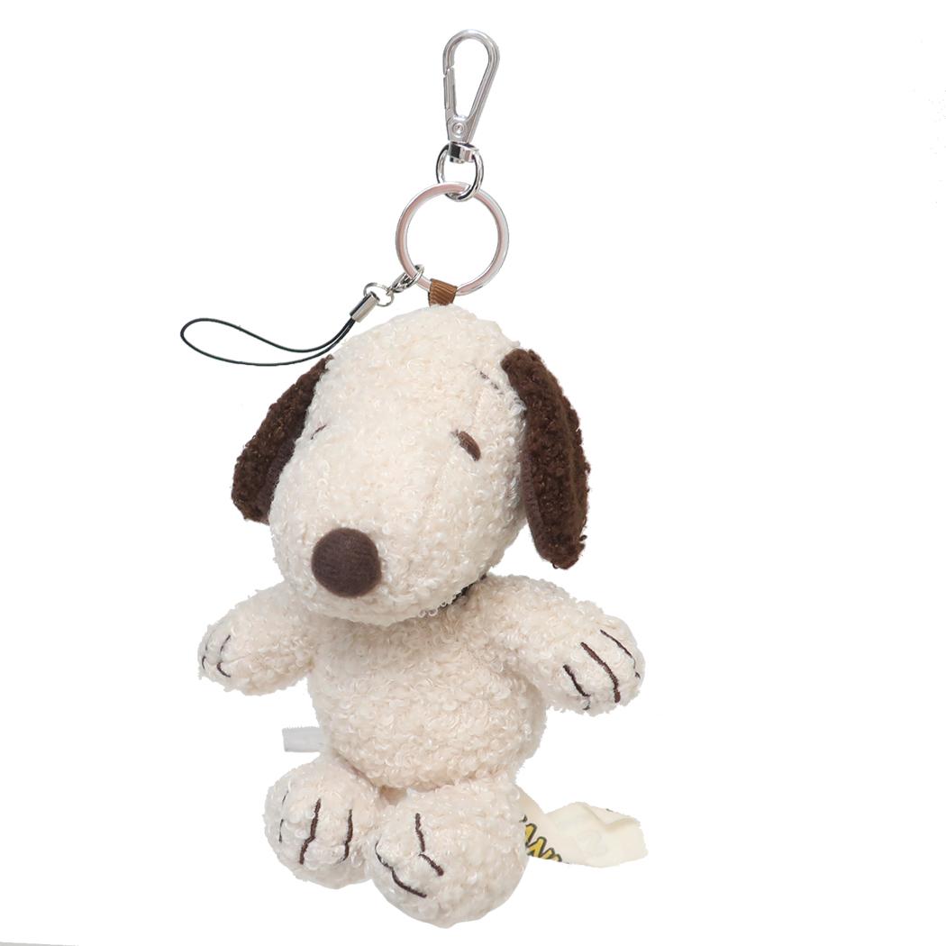 PEANUTS | Snoopy Mascot Bag Charm Mocha