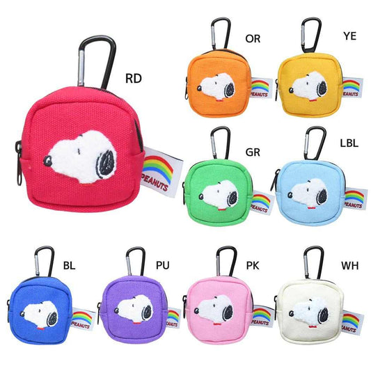 PEANUTS | Snoopy Colorful Carabiner Mini Pouch
