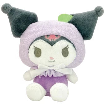 Sanrio | Pastel Fruit Cape Stuffed Toy - Kuromi