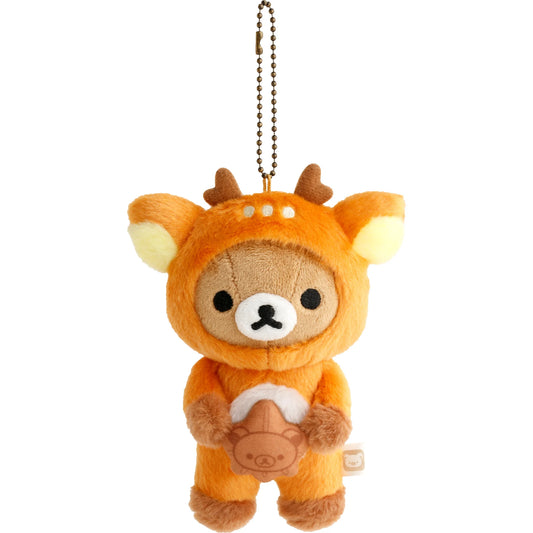 San-X | 'Rilakkuma Sābo (Tea House) Limited Edition | Miyajima Rilakkuma Hanging Plush MO64501