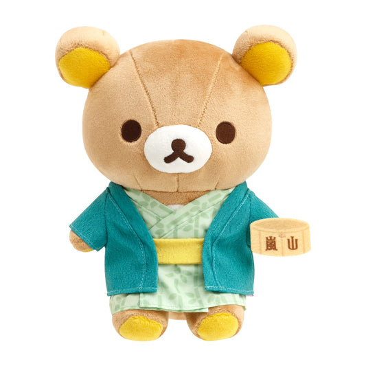 San-X | 'Rilakkuma Bath Limited | Arashiyama Rilakkuma Plush Toy MO43301