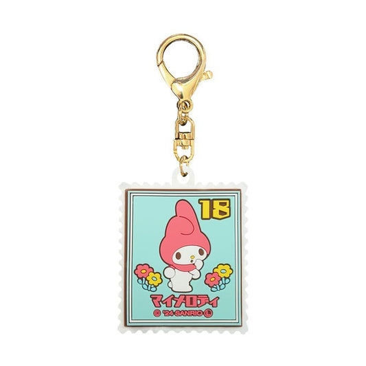 Sanrio | Sanrio Characters Retro Stamp Rubber Keychain - My Melody