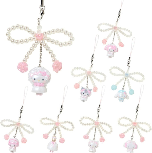 Sanrio | Sanrio White Frill Phone Charm Blind Box (8 Types)
