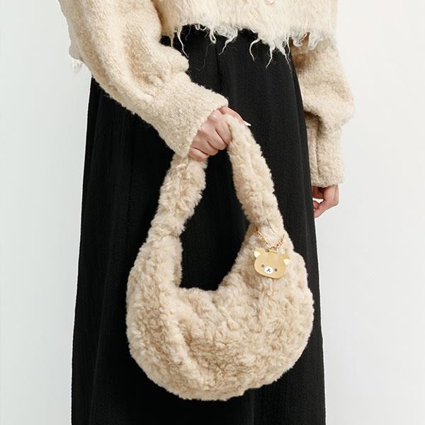 San-X | Rilakkuma BASIC RILAKKUMA Fluffy One-Handle Bag