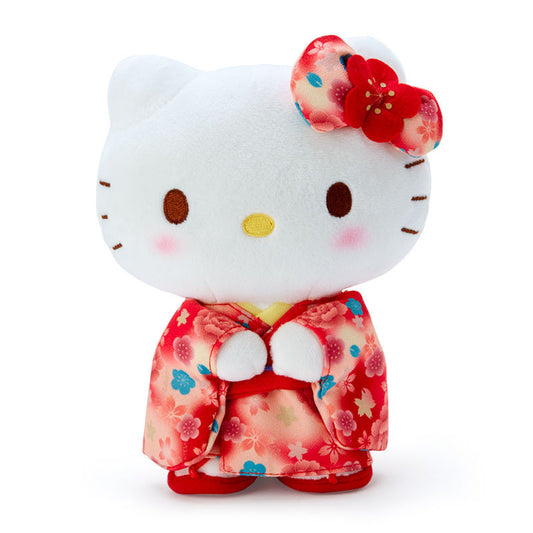 Sanrio | Sakura Graduation Kimono Design Plush Toy - Hello Kitty