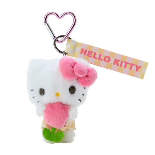 Sanrio | Hello Kitty Pastel Checkers Plush Keychain