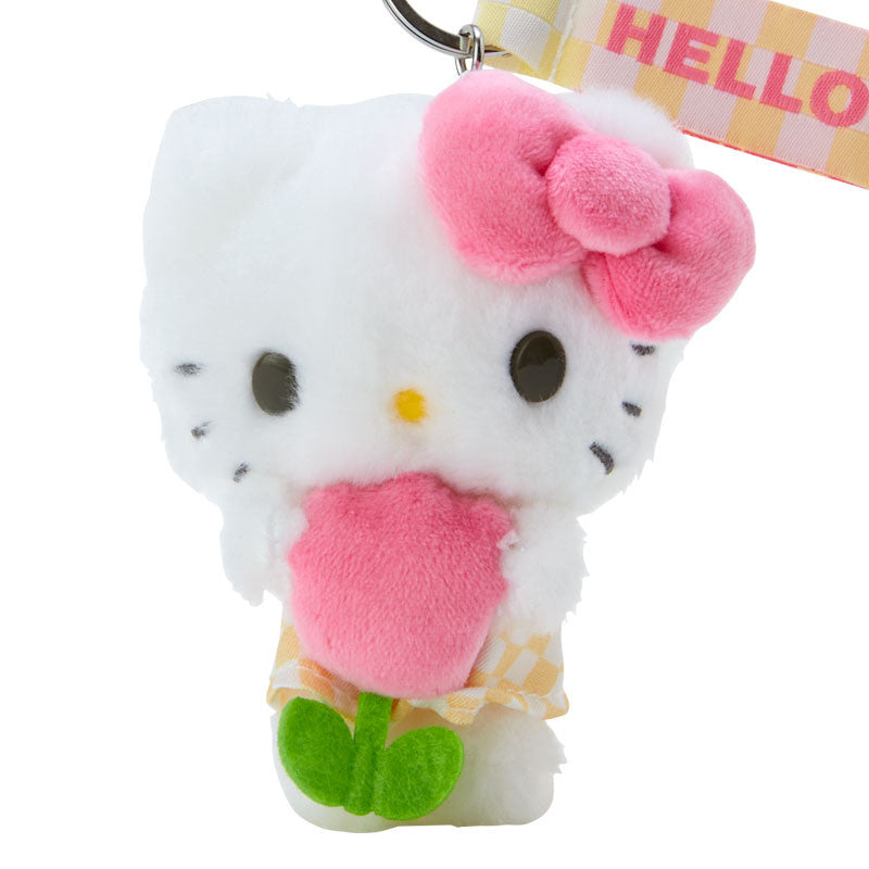 Sanrio | Hello Kitty Pastel Checkers Plush Keychain