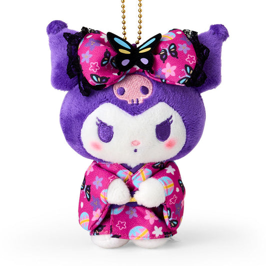 Sanrio | Sakura Butterfly Kimono Design Plush Toy - Kuromi