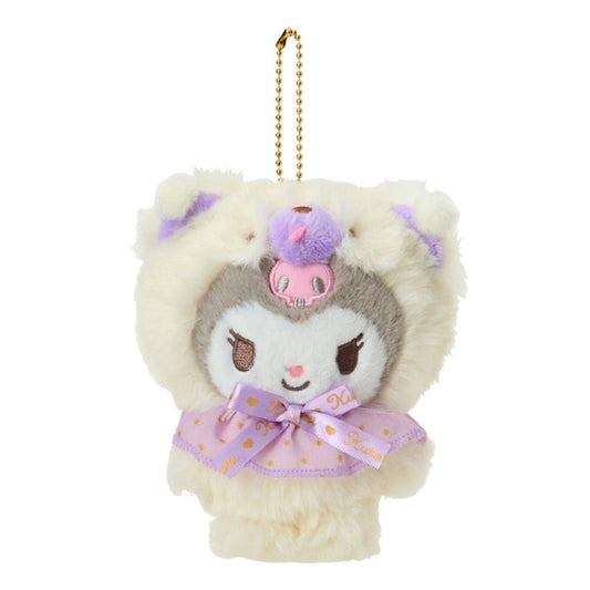 Sanrio | Fuwamosa Doll Series Mascot Plush Keychain - Kuromi