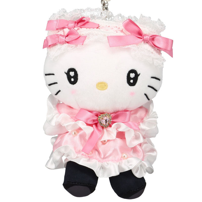 Sanrio | Hello Kitty 50th Anniversary | Hello Kitty Pink Quilt Mascot Holder