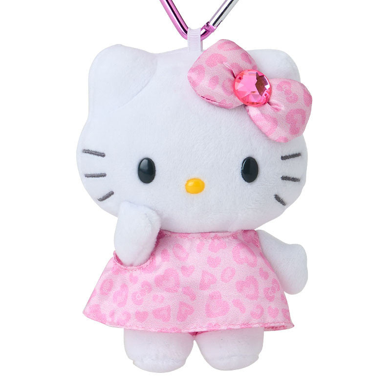 Sanrio NIC | Hello Kitty Tail Leopard Print Mascot Charm - Pink