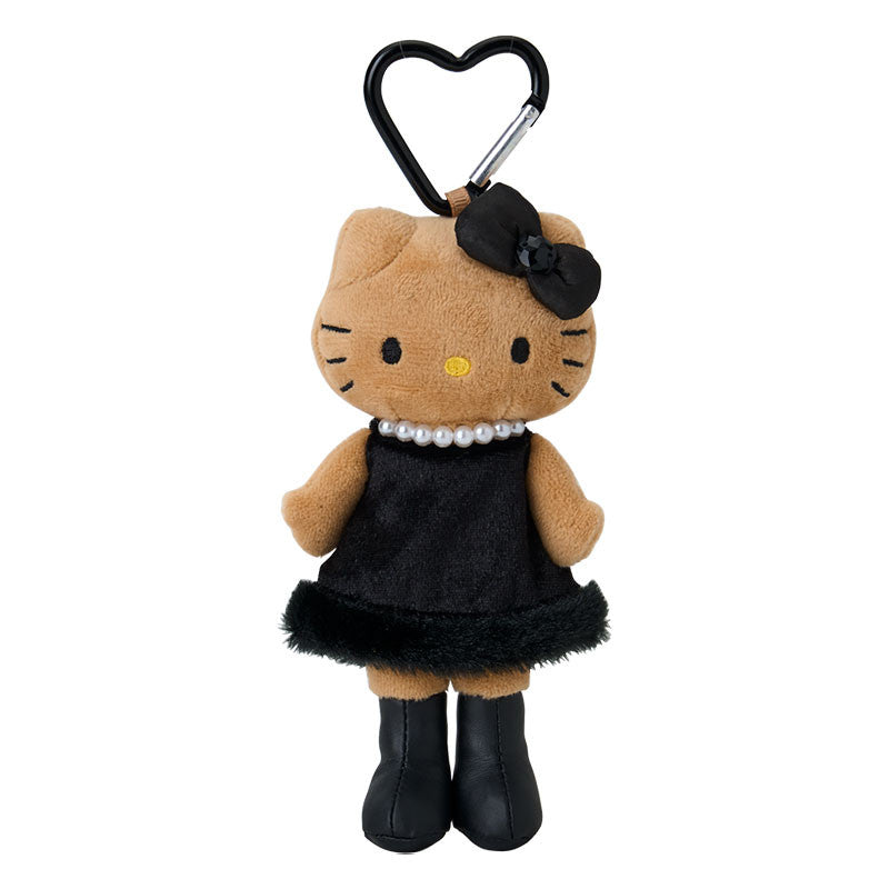 Sanrio NIC | Hello Kitty Style Up Plush Keychain - Sunburn Black Ver.