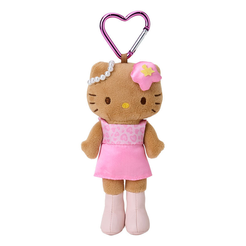 Sanrio NIC | Hello Kitty Style Up Plush Keychain - Sunburn Pink Ver.