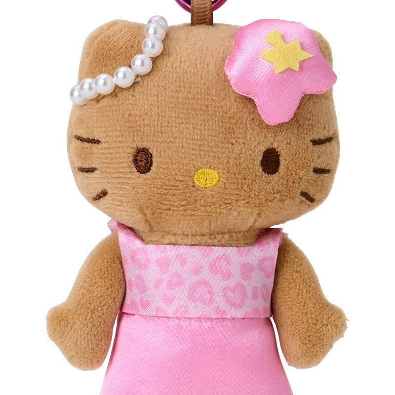 Sanrio NIC | Hello Kitty Style Up Plush Keychain - Sunburn Pink Ver.