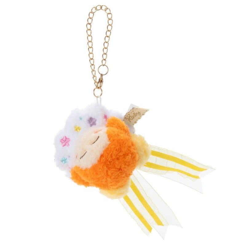 Kirby of the Stars Japan | Waddle Dee Riding on Cloud Plush Keychain