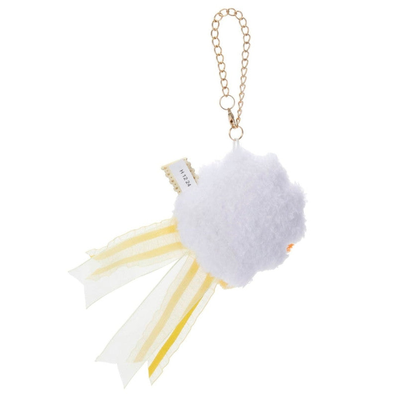 Kirby of the Stars Japan | Waddle Dee Riding on Cloud Plush Keychain