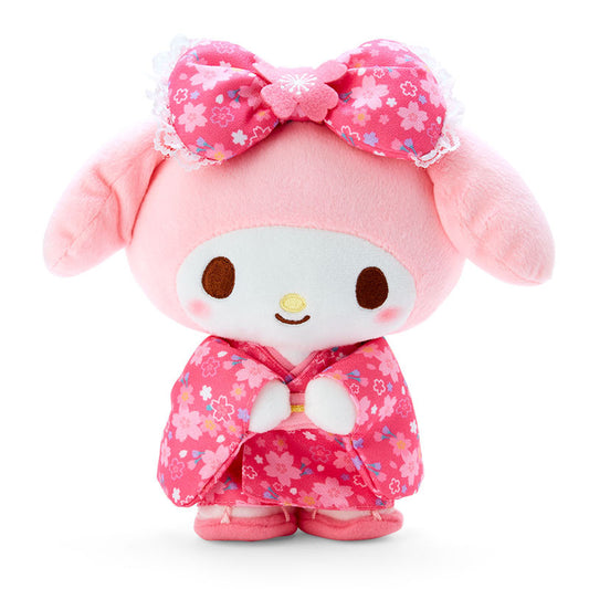 Sanrio | Sakura Kimono Design Plush Toy - My Melody Pink