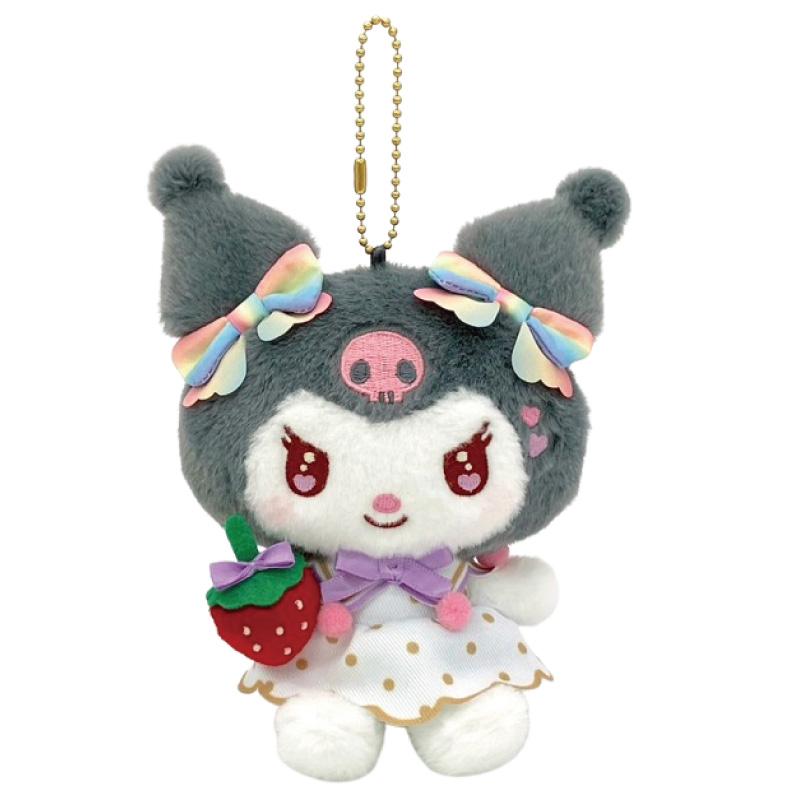 Sanrio | Sanrio Characters 50th Anniversary Strawberry News Mascot Holder - Ichigo Shimbun Kuromi