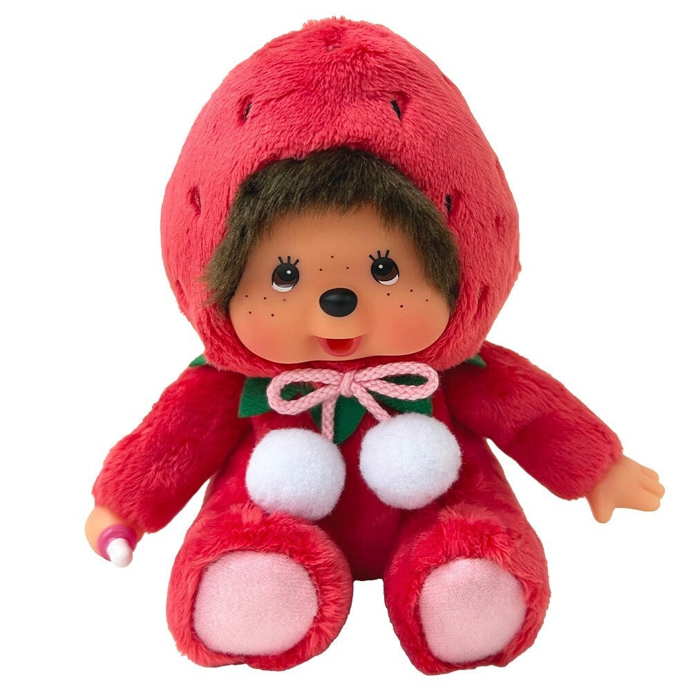 Monchhichi | Monchhichi Regional Limited Plush - Fukuoka Amaou Strawberry