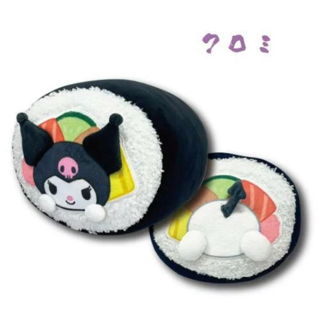 Sanrio | Sanrio Characters Sushi Roll Fluffy Shaped Pillow Plush Toy