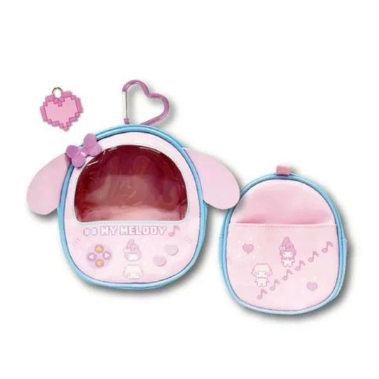 Sanrio | Sanrio Characters Subculture Clear Window Make Up Bag with Carabiner - My Melody
