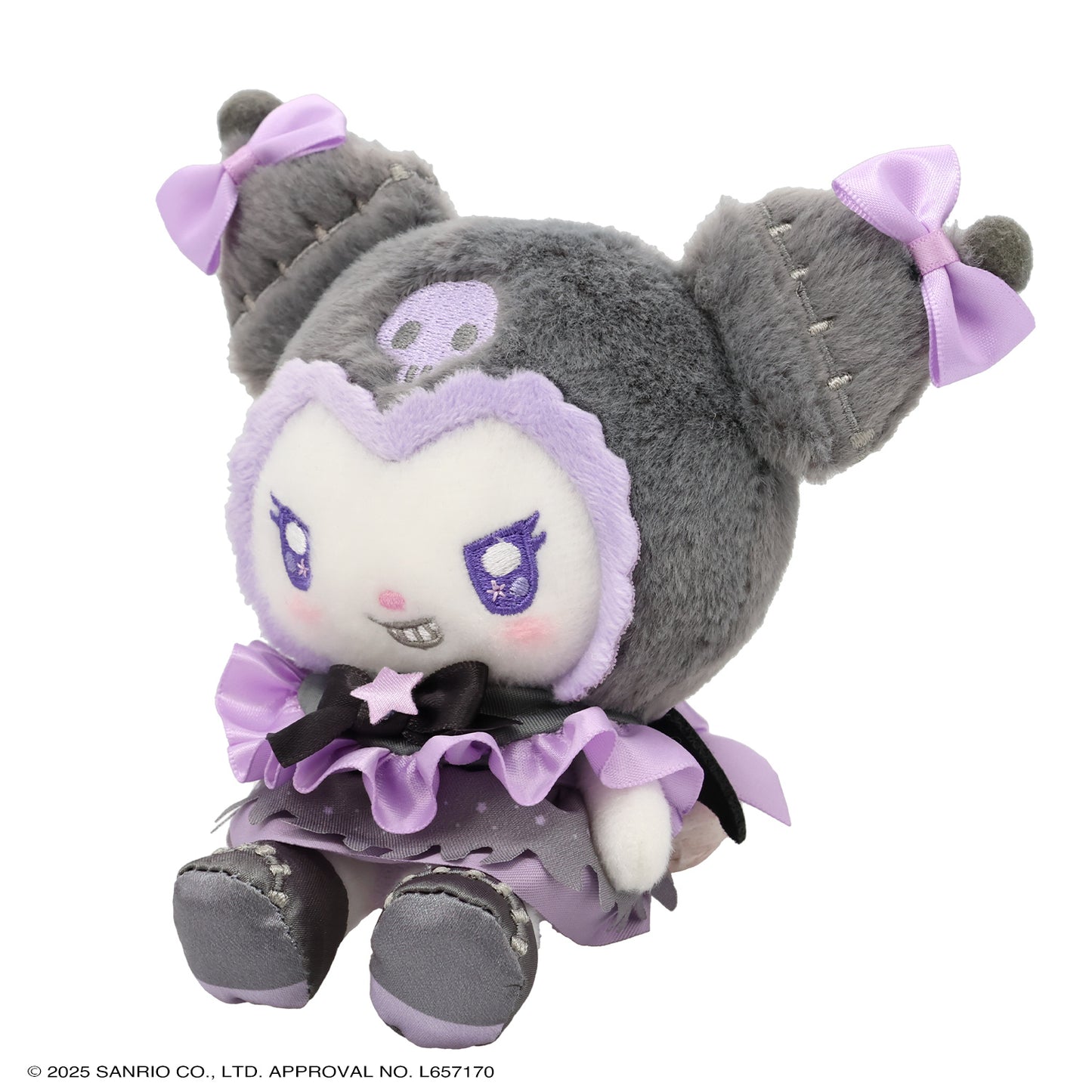 Sanrio | SHOBIDO My Melody & Kuromi Tenshi and Akuma Series 50th & 20th ANNIVERSARIES Mascot Charm - Kuromi