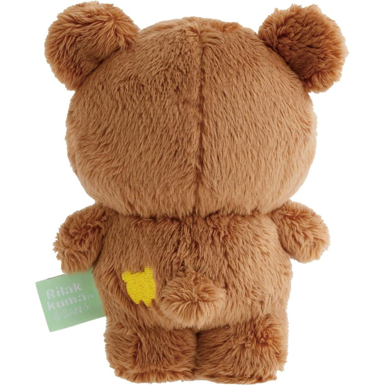 San-X | Rilakkuma Independent Standing Mini Plush Toy - Chairoikoguma MV25901