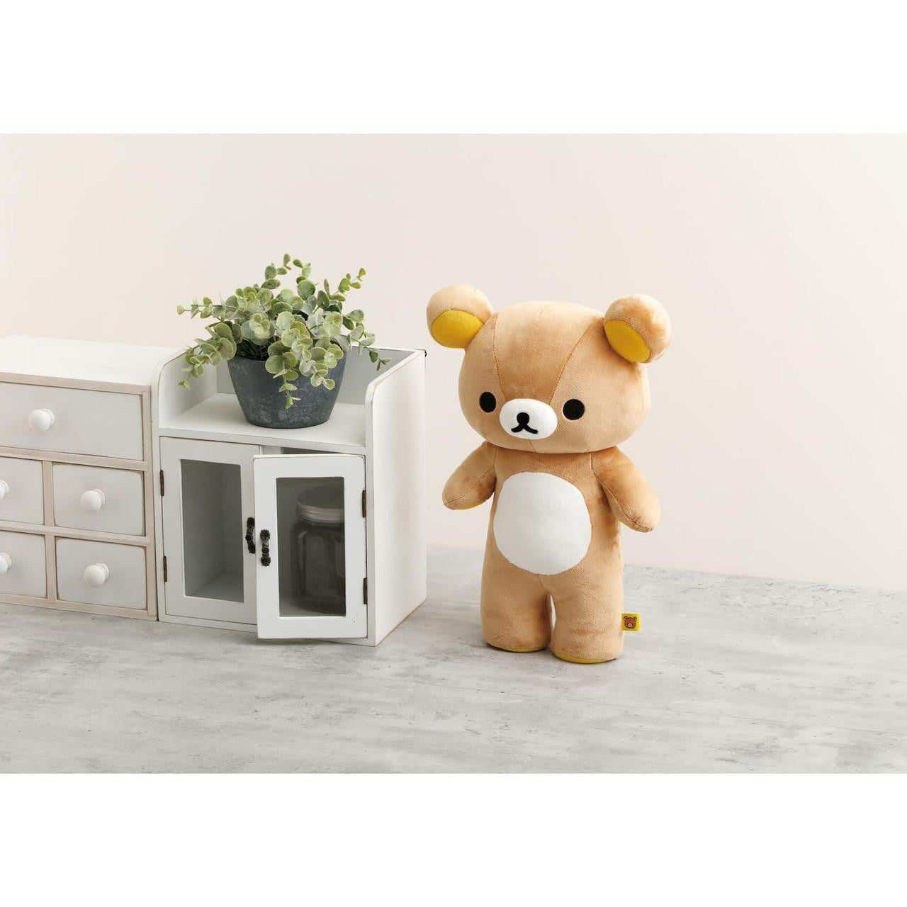 San-X | Rilakkuma Independent Standing Plush Toy - Rilakkuma MV26001