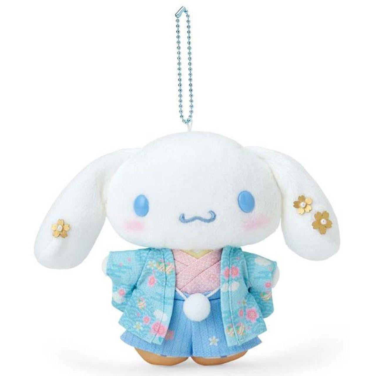 Sanrio | Sakura Kimono Design Plush Keychain - Cinnamoroll